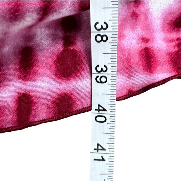 LulaRoe women Medium Shirley Pink White Tie Dyed Kimono Cardigan Jacket Bohemian - Picture 9 of 12